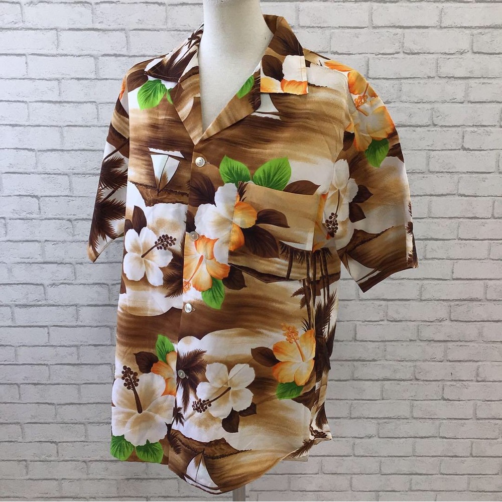Floral Hawaiian Shirt